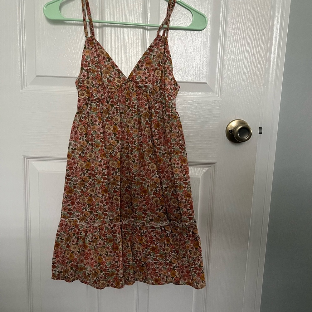 Wild Fable Multicolor Smocked dress